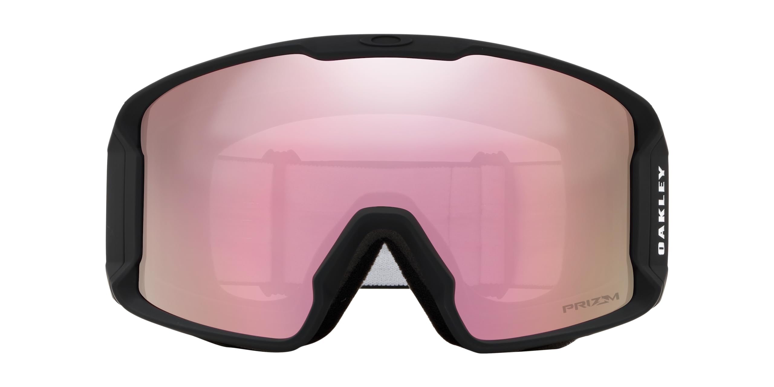 Oakley Unisex's Goggle, Matte Black/Prizm Snow Hi Pink