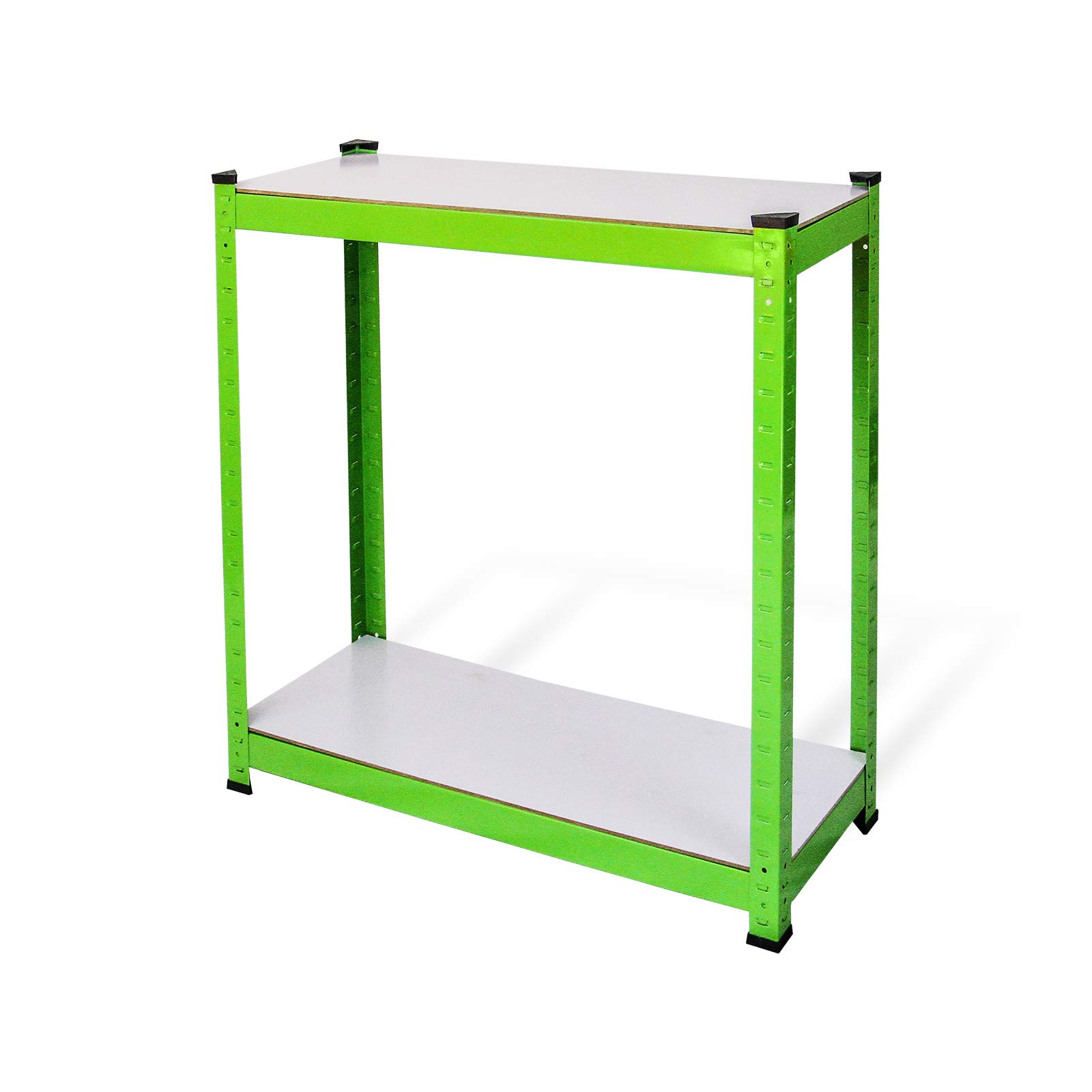Monstershop Szklarnia 1,8 m x 1,2 m z dnem i regałem, aluminium, szklarnia ogrodowa, hybrydowa, szklana płyta PC wraz z fundamentem