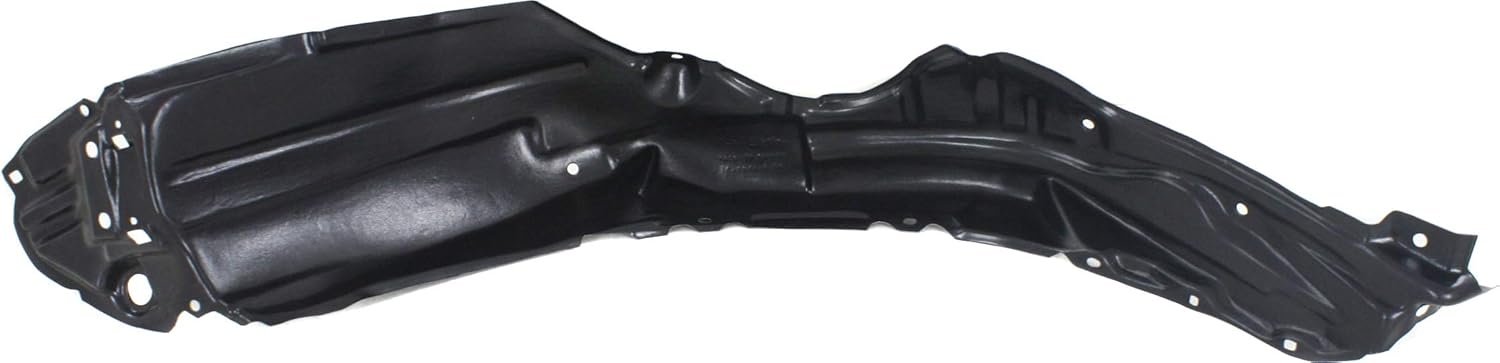 Go-Parts - Front Fender Liner, Right (Passenger) Type 1, Plastic, Vacuum Form for 2012-2014 Toyota Prius C, Replacement 2013