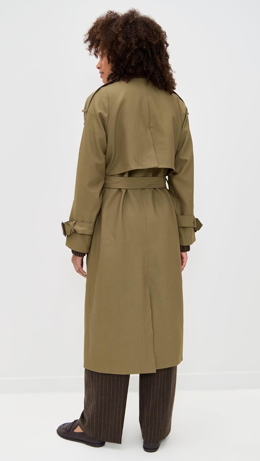 Line & Dot Women's Linden Trench Coat - Image 4
