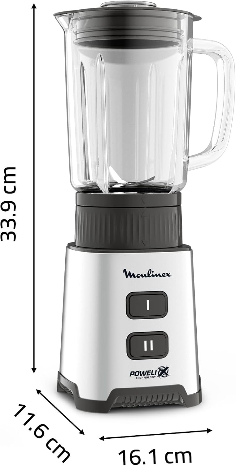 Batidora Personal Moulinex Pulseo: Potente y Versátil para Smoothies y Zumos