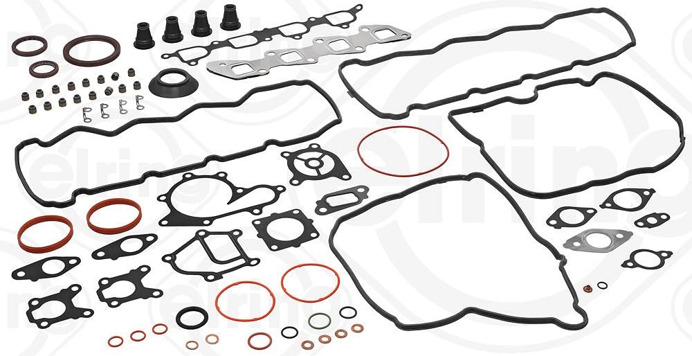 ELRING 872.310 Juego de juntas de motor con junta de vástago de válvula con árbol retén sin junta de culata
