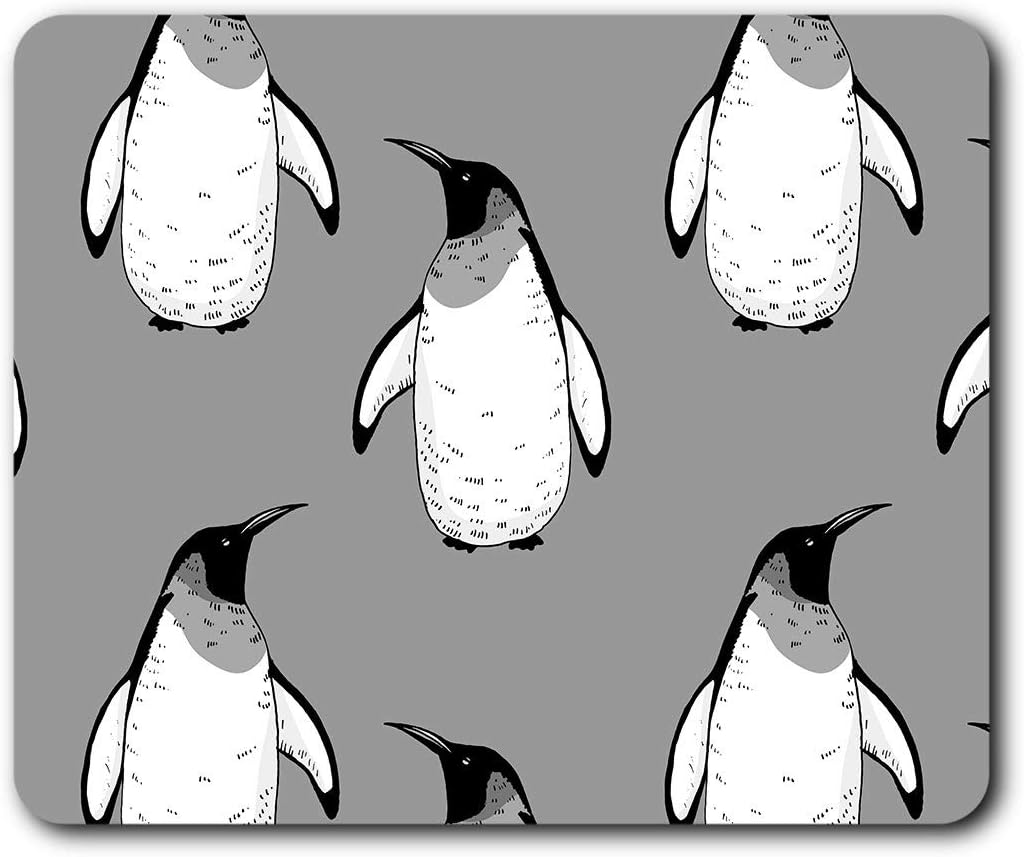 Emperor Penguins Bird Arctic Print Mouse Mat Pad Computer PC Laptop Gaming Office Home Desk Accessory Gadget #35872