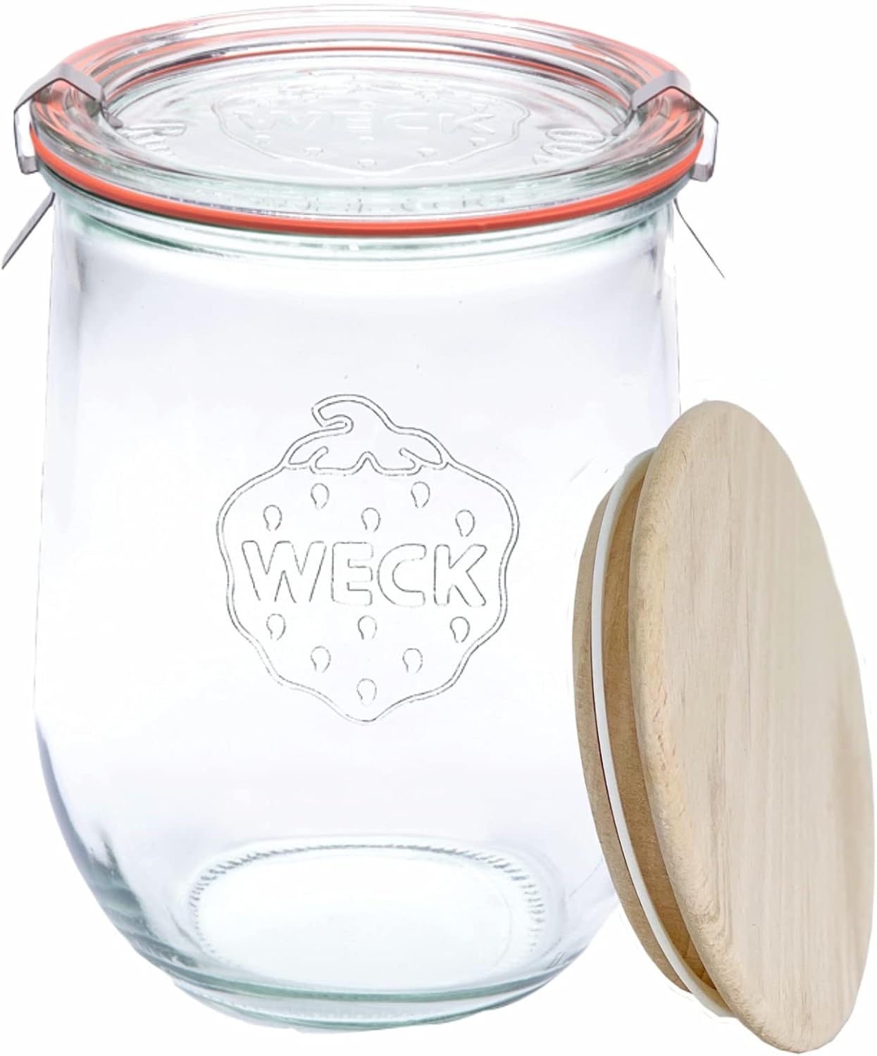 WECK 745 Tulip Jar 1 Liter Sour Dough Starter Jars