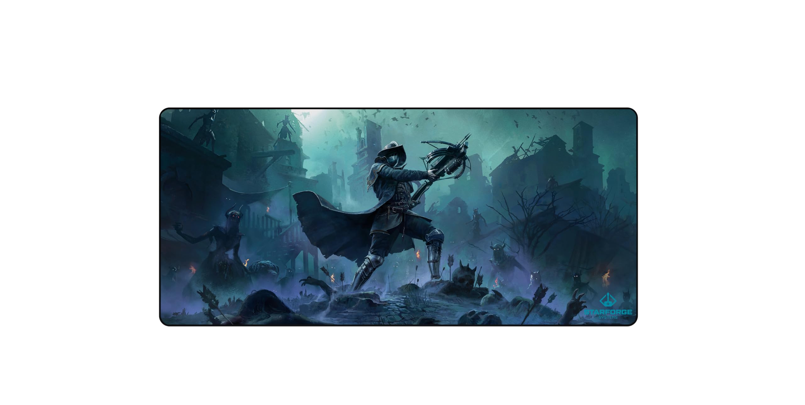 Starforge - Witchhunter - Path of Exile 2 Gaming Desk Mat β Large Extended Mouse & Keyboard Pad