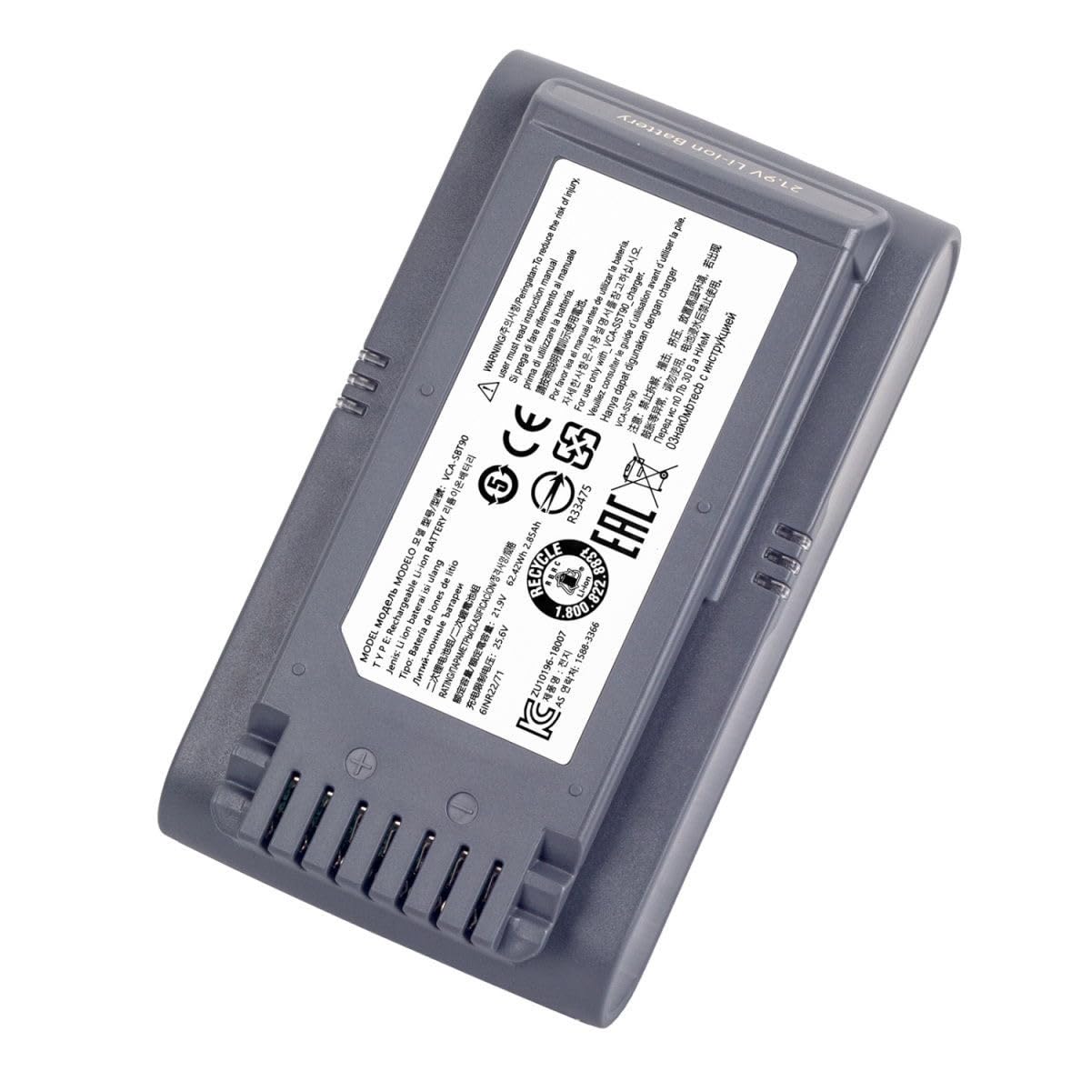 4000 mAh nowa bateria do czyszczenia próżniowego, pasuje do modeli Samsung Jet75, Jet90, Jet90e, VS9000 VCA-SBT90