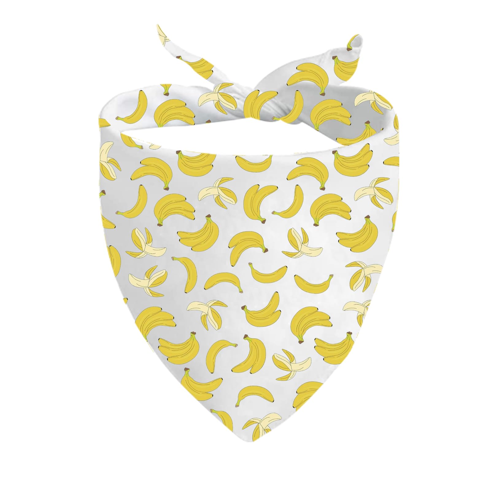 1 Piece Banana Dog Bandana Spring Dog Bandana Summer (Banana D)