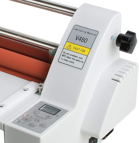 Miniatura 4 de Laminadores de presentación de oficina de 17 '' Laminador de laminado en frío caliente Máquina laminadora comercial de una sola cara y doble con 2