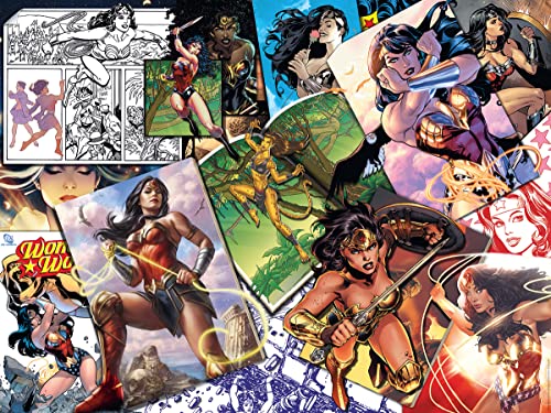 Ravensburger - Puzzle: Wonder Woman, Puzzle 1500 Piezas, Puzzles para Adultos, Puzzle 1500 Piezas Adultos, Pegamento Puzzle para Enmarcar, Rompecabezas Adultos, Regalos Originales para Mujer, 80x60cm
