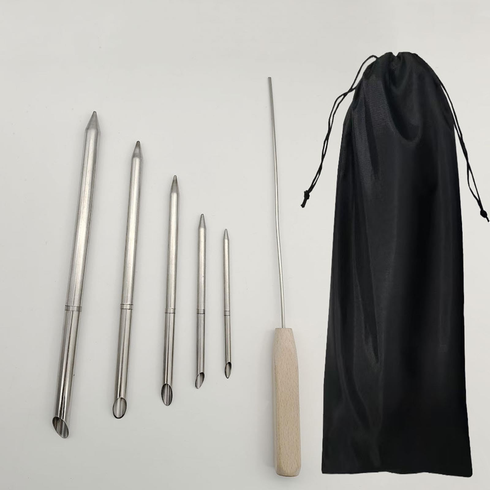 Milageto Seilspleißwerkzeugkit, Bequeme Linienbraun Set