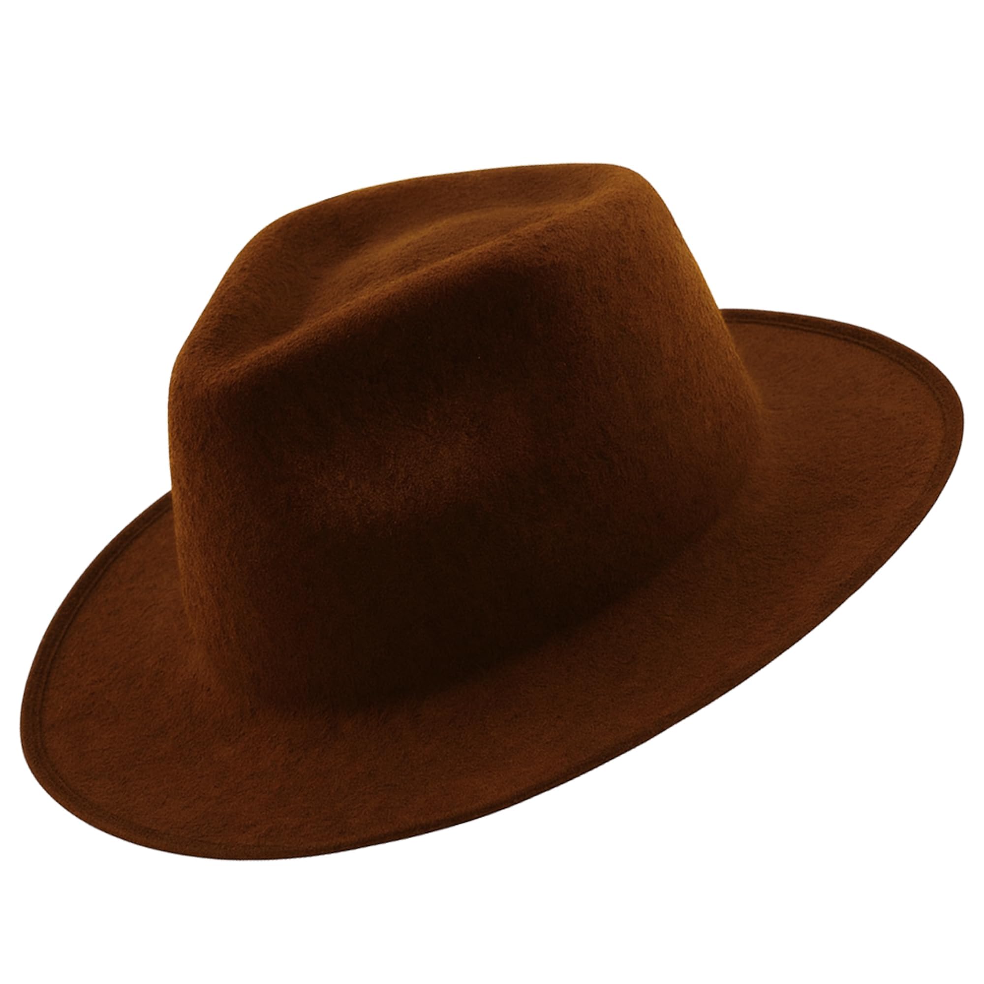 The Fancy Dress Brown Explorer Hat With Bull Whip – Indiana Jones Style Adults Fancy Dress Costumes Accessories For Jungle Adventure Safari & Themed Parties (Explorer Hat Only)