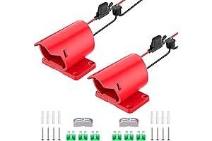 2 Packs Power Wheels Milwaukee Battery Adapter Kit: 12AWG Power Solution for RC Hobbies