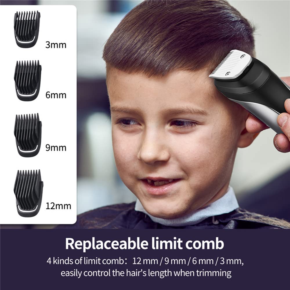Professionale Clipper per Capelli da Barbiere Barbiere Rasoio Elettrico Rasoio Rasoio Ricaricabile Naso Barba Trimmer Capelli tagliatrice Lavabile