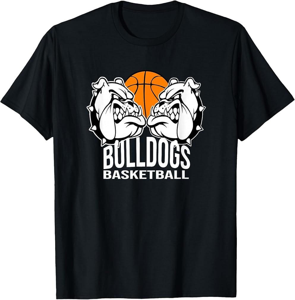 Bulldogs Basketball Shirt Basketball Mom Dad Players Tshirt T-Shirt