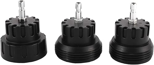 Miniatura 6 de KUNTEC Kit de sistema de enfriamiento universal tipo bomba de vacío de probador de presión de radiador 18pcs