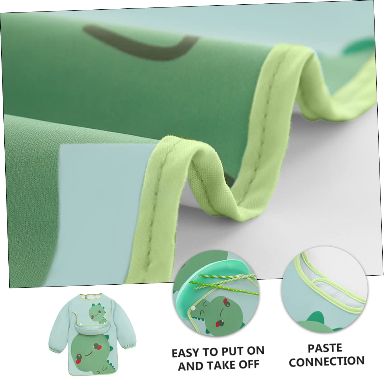 TOYANDONA 3stücke Praktische Wasserdichte Malschürze Für Kleinkinder Niedliches Essenslätzchen Für Unbeschwertes Geeignet Für Jungen Und Mädchen Für Malen Und Essenspaß