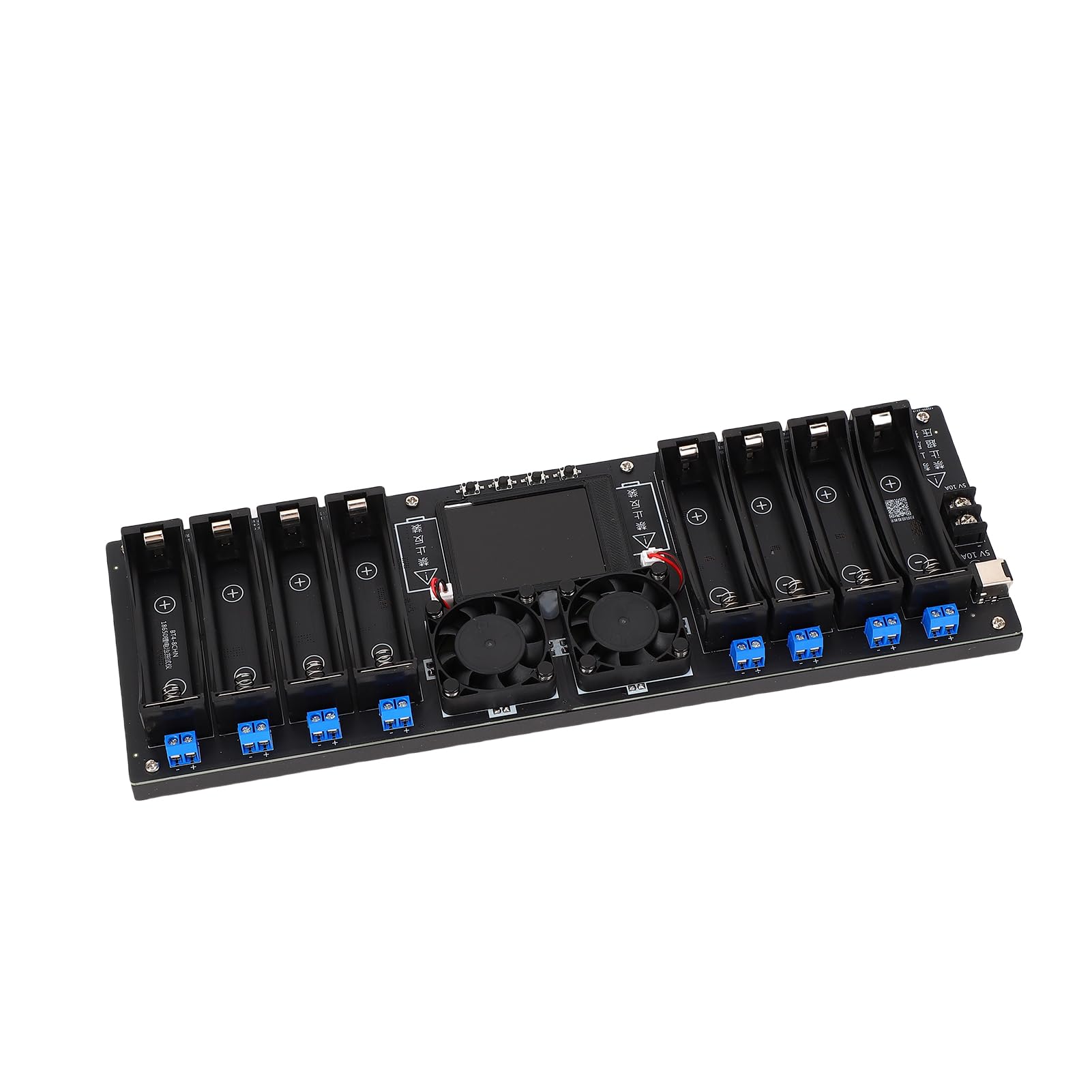 8-Kanal-Batterietester, TFT-Display mit Multi-Mode-Funktionalität für Präzise Batteriekapazitätsprüfung und Erhöhte Sicherheit für Heimwerker
