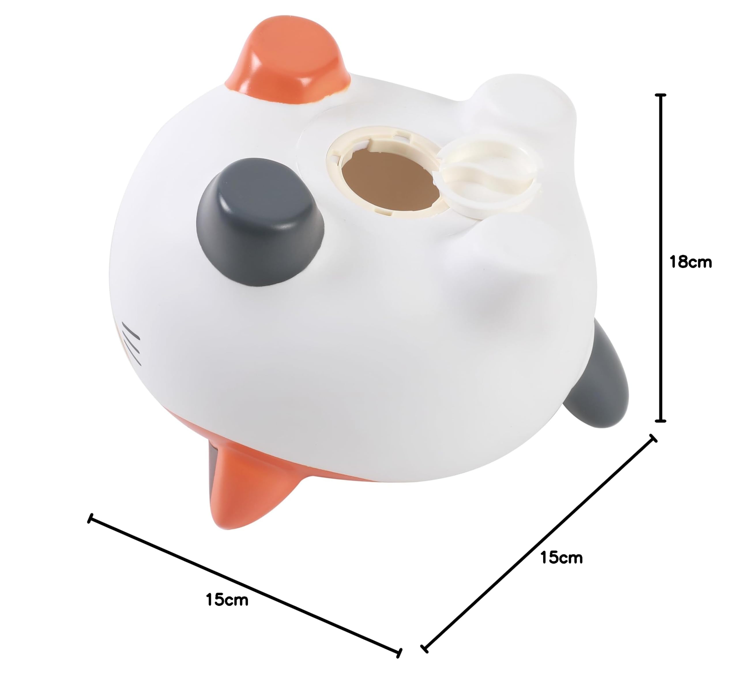 I-TOTAL® zabawna skarbonka dekoracyjna/wytrzymała plastikowa skarbonka (CAT)