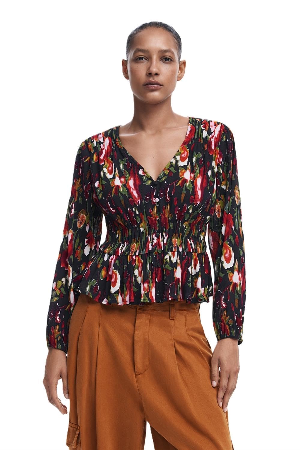 Desigual BLUS_KANAZAWA, 2000 Negro, S