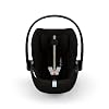 CYBEX Gold Cloud G i-Size Plus Baby Car Seat with Newborn Insert From Birth to Approx. 24 months for children from 40 cm to 87 cm max. 13 kg moon black