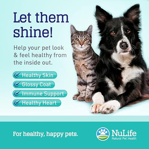 Miniatura 2 de Omega 3100% puro de aceite de pescado para perros y gatos suplemento de aceite de salmón salvaje de Alaska para mascotas, para piel sana y pelo