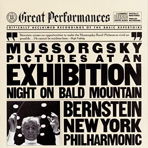 仏CD N.Y.P.O; Bernstein Mussorgsky;Pictures at An E  MYK62804  /00110 Mussorgsky : Bernstein, New York Philharmonic – Pictures At
