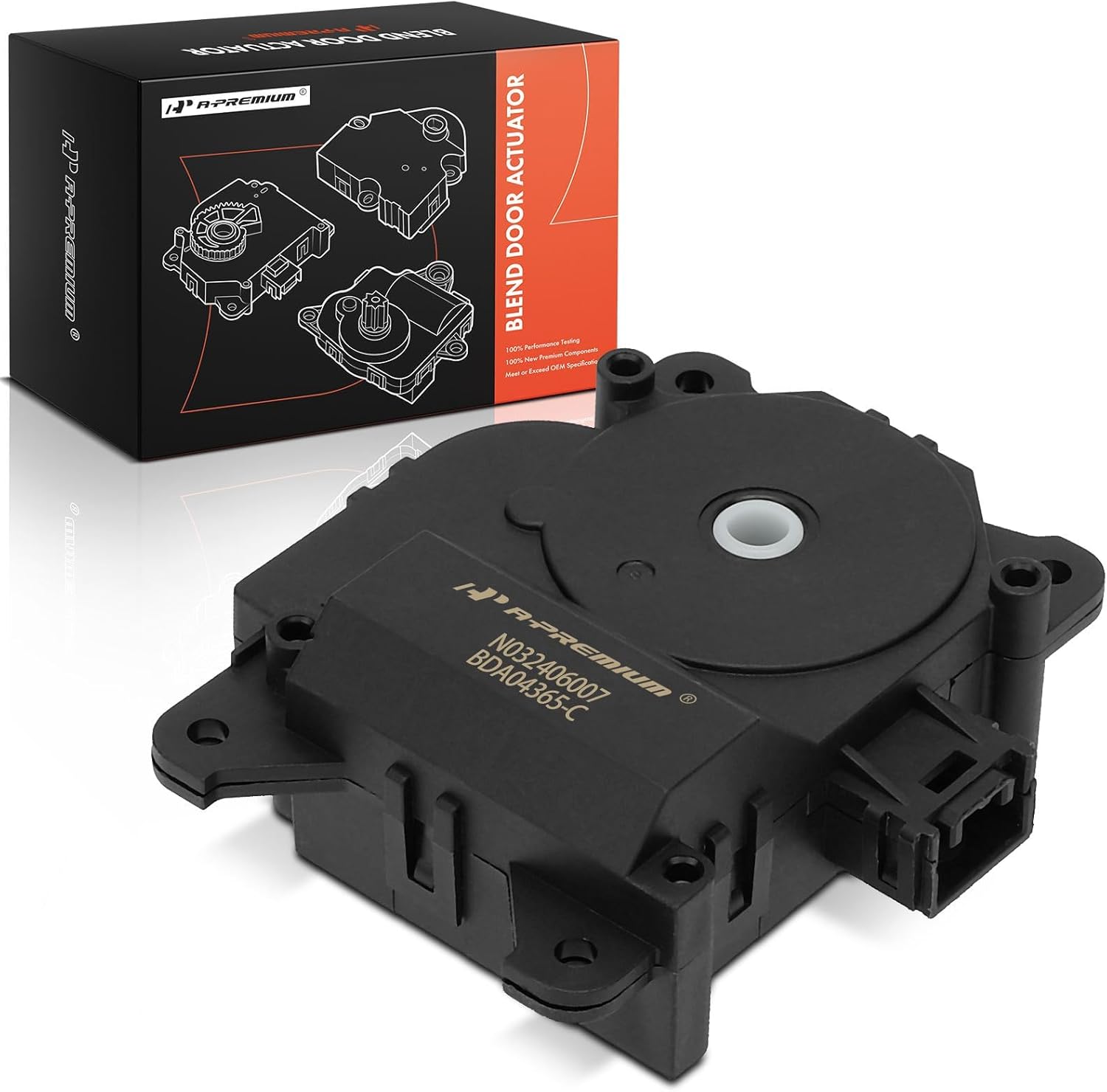 A-Premium HVAC Heater Blend Door Actuator Compatible with Toyota Prius 2004 2005 2006 2007 2008 2009, Main, Mode