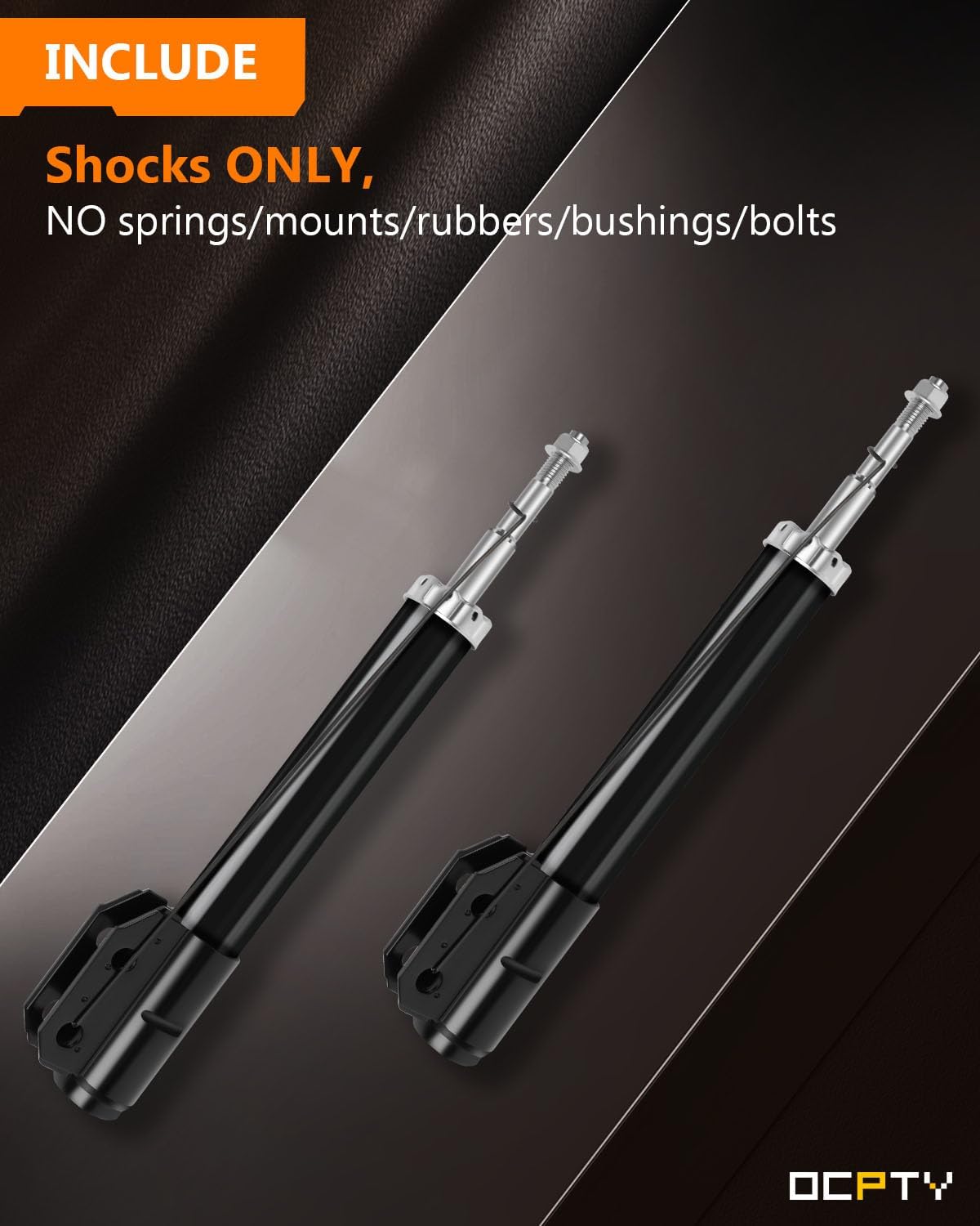 235060 71963 Front Shocks Struts for Ford, OCPTY Shock Absorbers Fits 1994 1995 1996 1997 1998 1999 2000 2001 2002 2003 2004 for Ford Mustang 3.8L V6/3.9L V6 Amortiguadores Auto Shocks Set 2pcs