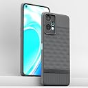 Pikkme Back Cover for OnePlus Nord CE 2 Lite 5G Soft Grip 3D Hexa Cube Texture Silicone Bumper Case (Grey) gallery image