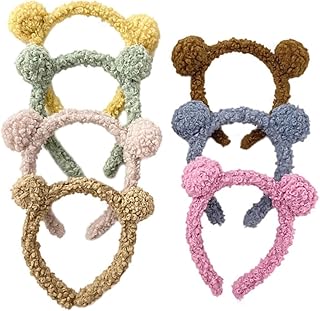 7Pcs Tiara De Orelha De Urso Tiara Para Meninas Bichos De Pelúcia Para Meninas Cocar De Orelha De Animal Tiaras De Orelha De Urso Tiaras Em Forma De Orelha De Urso Pelúcia Miss