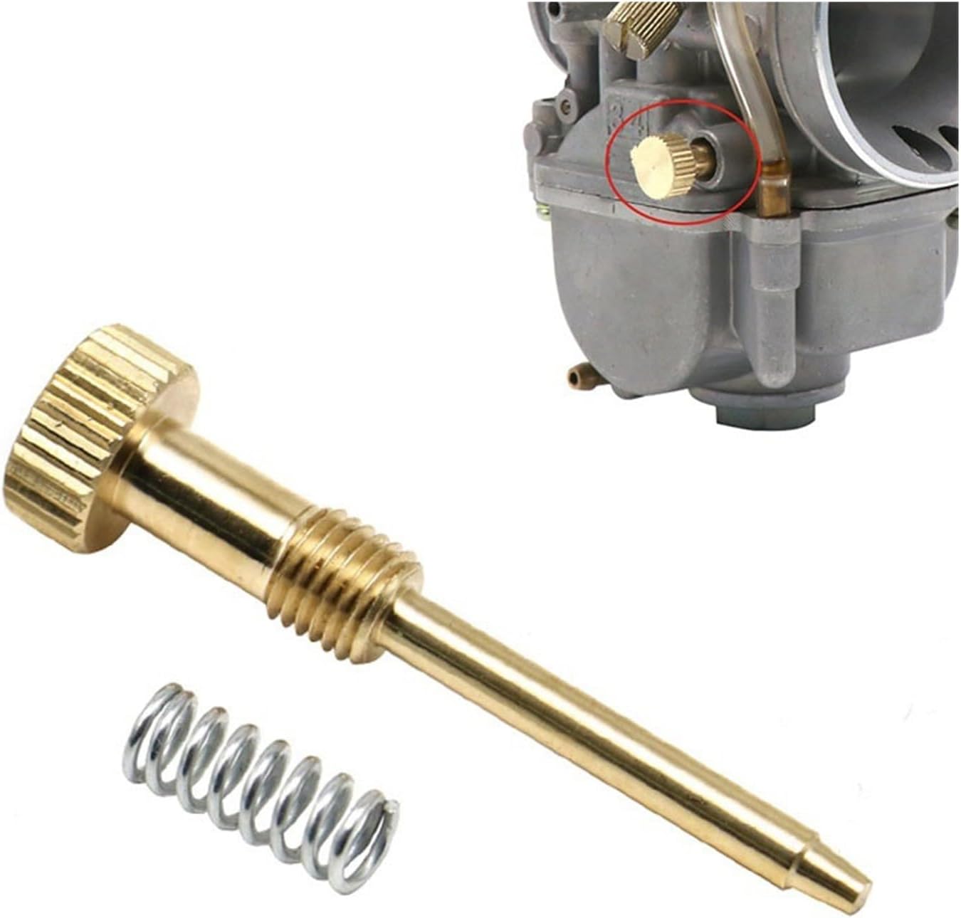 Motorcycle Carburetor/Mixture Adjusting Screw Compatible PWK 21 24 26 28 30 32 34mm Kits