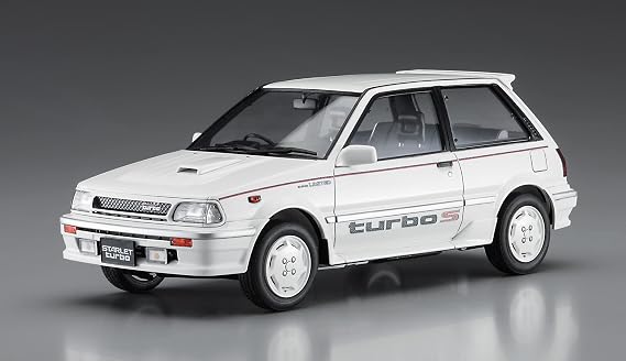 Hasegawa - 1:24 Toyota Starlet EP71 Turbo-S (3Door) Middle Version Super-Limited
