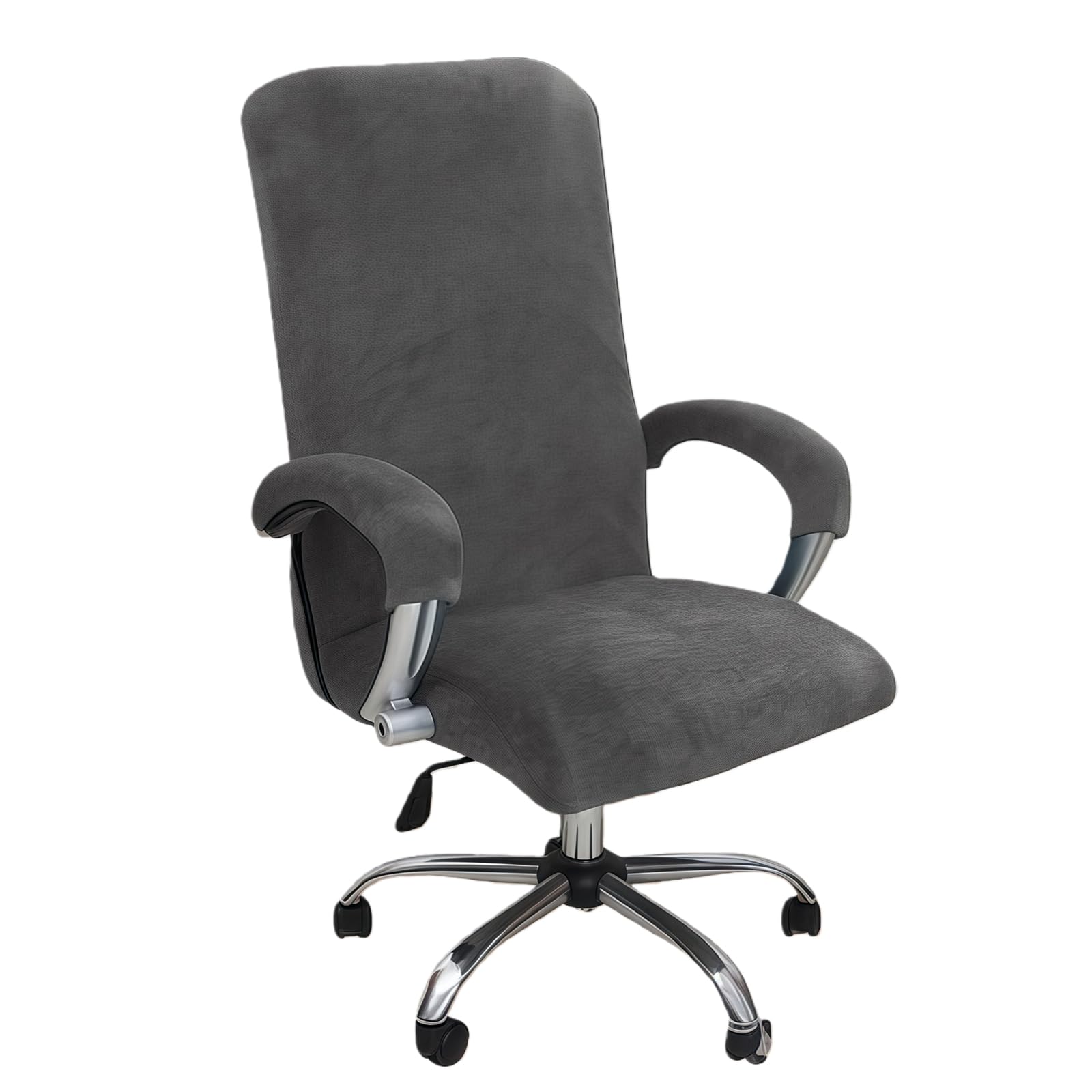 Coprisedia elastica per sedia da ufficio: rivestimento elasticizzato per sedia da gioco, design versatile, protezione completa per sedia girevole per ufficio e casa, multicolore, XL