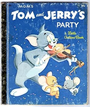 Hardcover MGM's Tom and Jerry (Little Golden Book #561, 1951) Book