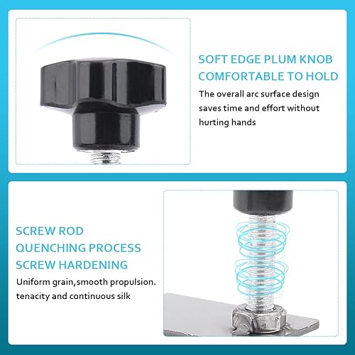 Miniatura 5 de Abrazaderas de instalación de cajones de gabinete, 2 piezas de abrazaderas de instalación de cajones a la derecha, lado izquierdo, herramientas para