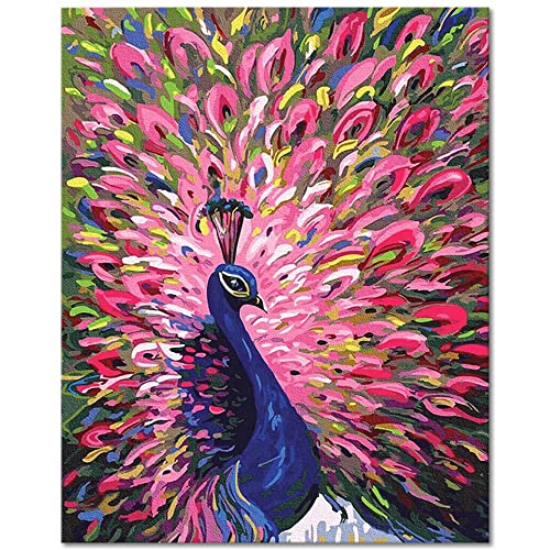 Project Best Peacock Paint By Number Project