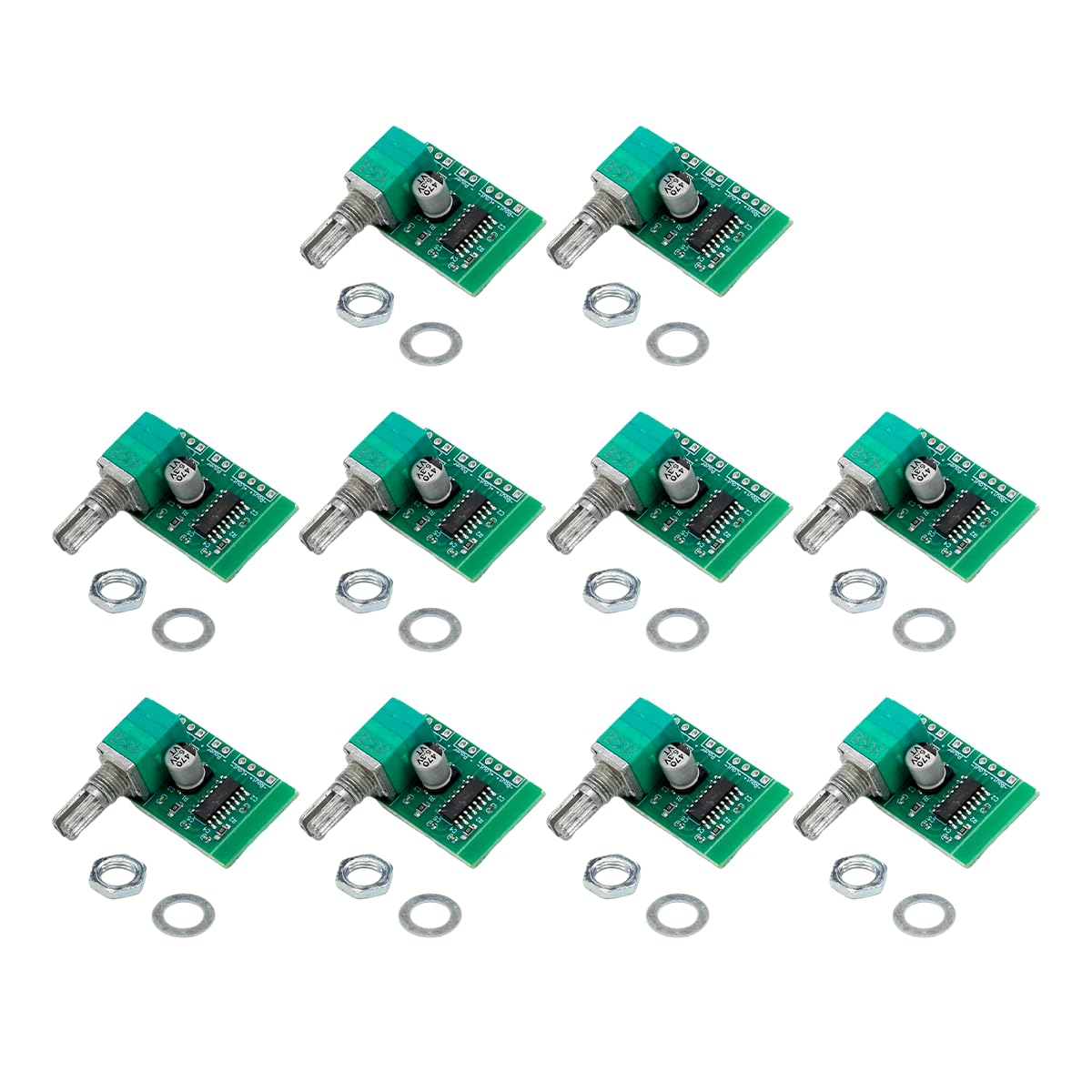 Pam8403 Dual Channel Module Snapklik.com : 10pcs PAM8403 Mini 5V Digital Audio Amplifier 3W+3W High ...