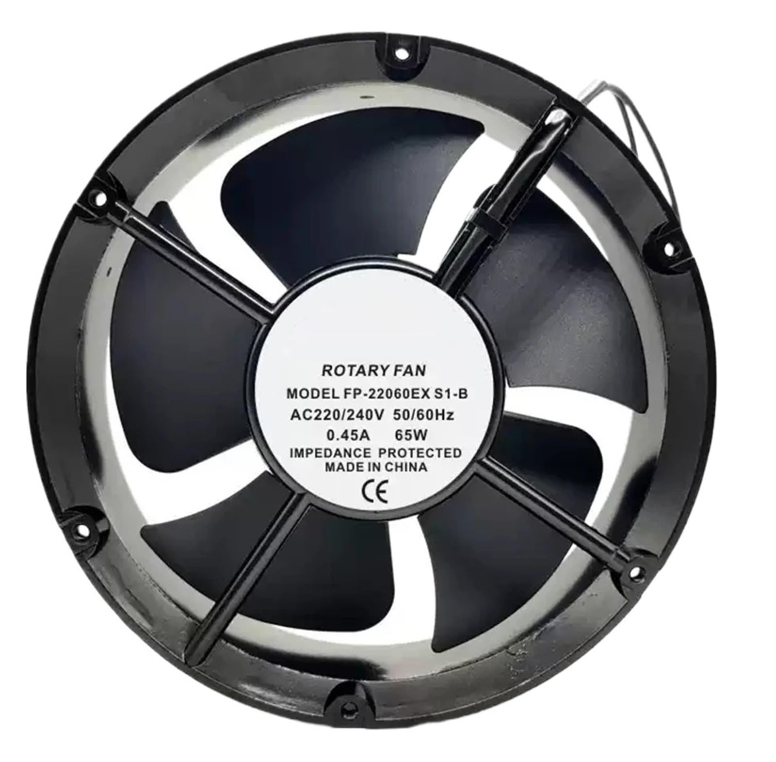 LZIKKGKI Cooling Fan FP-22060EX-S1-B AC 220V 240V 0.45A 65W 22cm 22060 220X220X60MM