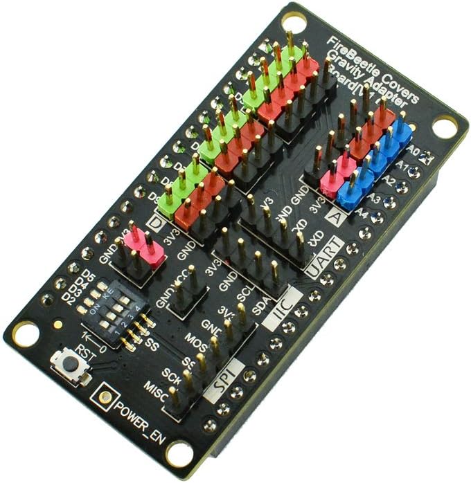 FireBeetle Compatible I/O Expansion Shield - Gravity Interface by DFRobot