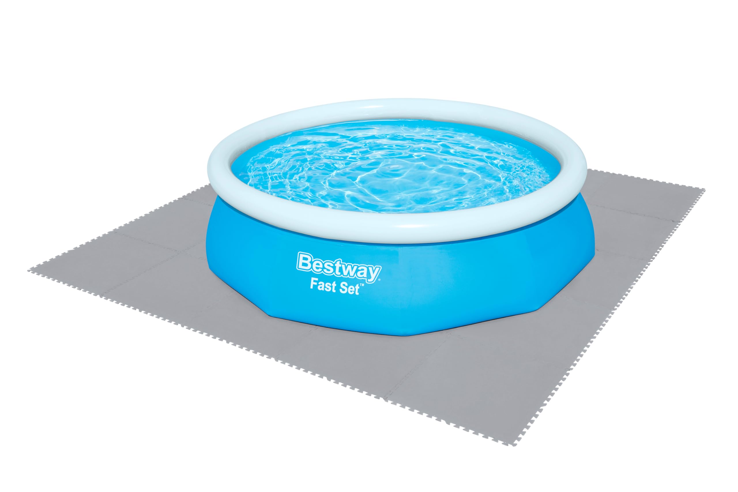 Bestway 58636-6 Tappeto componibile per piscina fuori terra da 78x78 cm