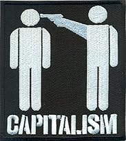 Aufn&auml;her Motiv Capitalism, 10 x 9 cm