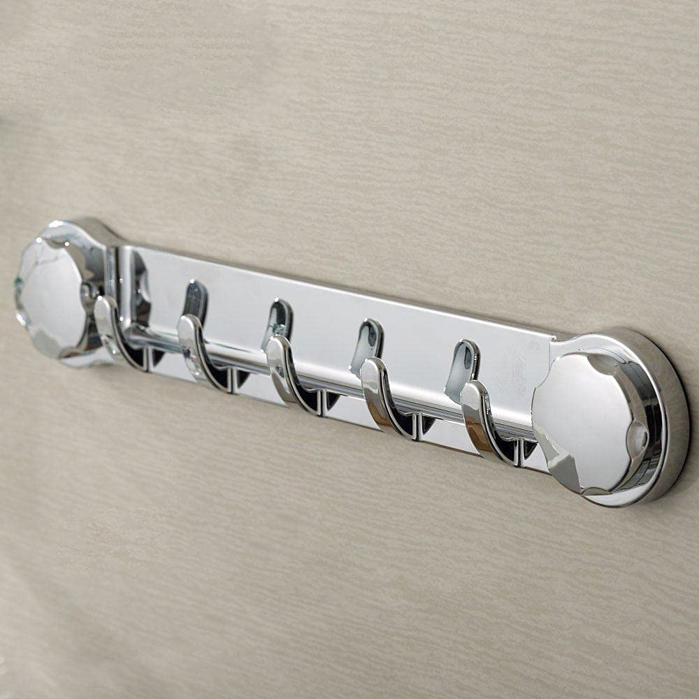 Toallero estante de baño para organizar accesorios con ventosa LIJUCAI