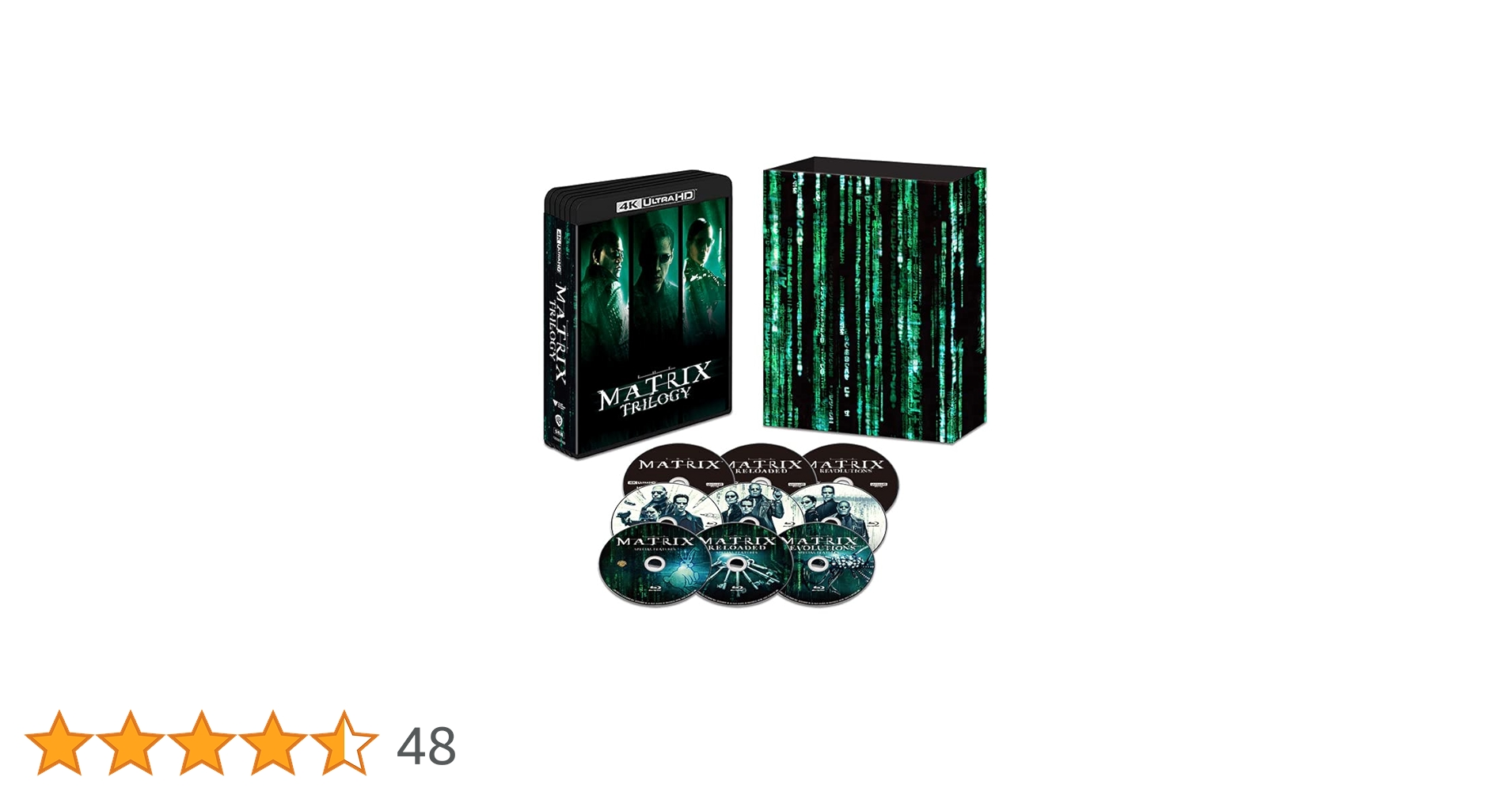 Amazon.co.jp: マトリックス トリロジー (4K ULTRA HD & デジタル・リ