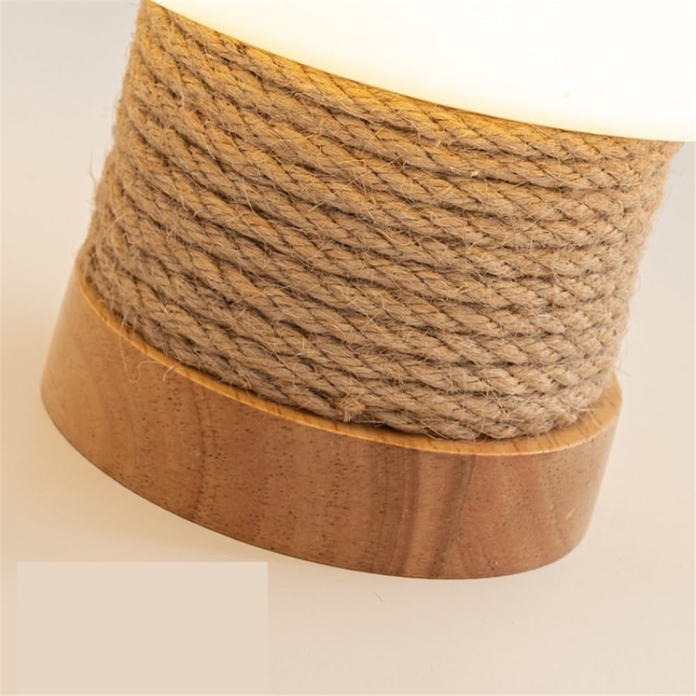 Affascinante Lampada da tavolo in legno for camera letto, comodino, decorazione d'atmosfera Arredamento per la casa
