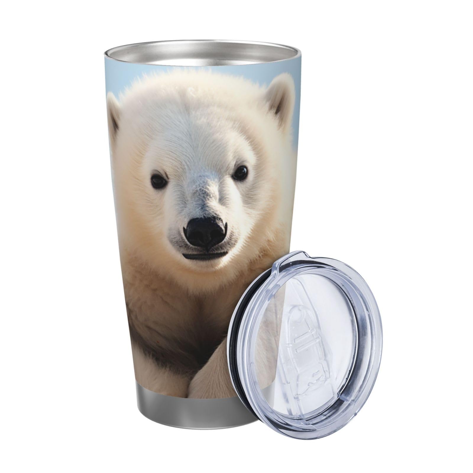 Amazon.com | UNIOND Cute Polar Bear Animals Print 20 Oz Insulated