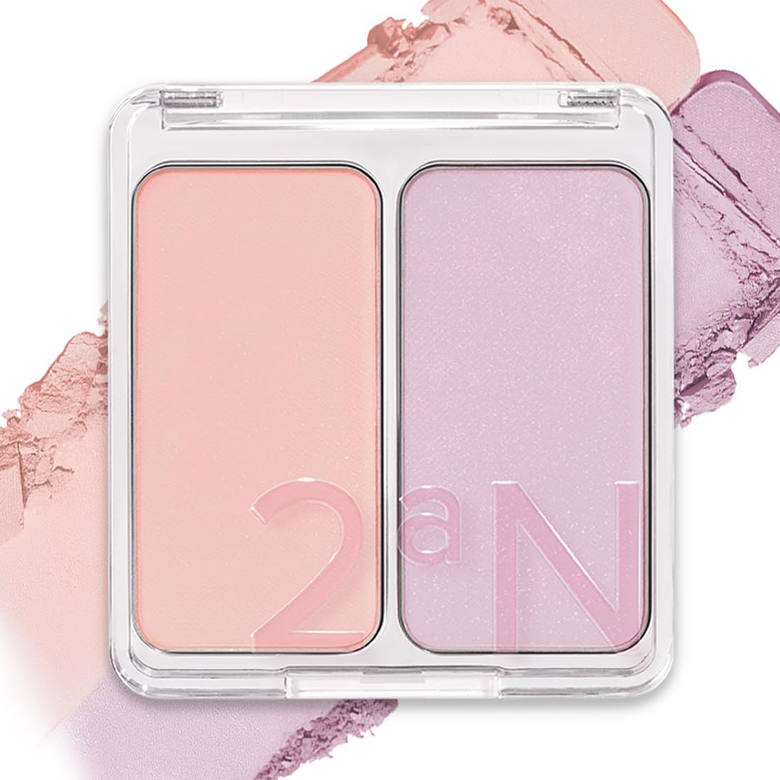 2aN Dual Cheek Blush, Popular, 10 Love Potion, Cool Undertone, Summer : Beauty
