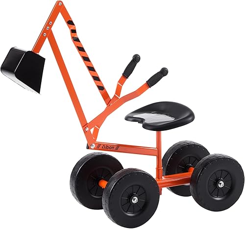Albott Excavadora de arena Ride On con ruedas de 8 pulgadas y asiento de rotación de 360 para niños al aire libre disponible en Yaxa Colombia