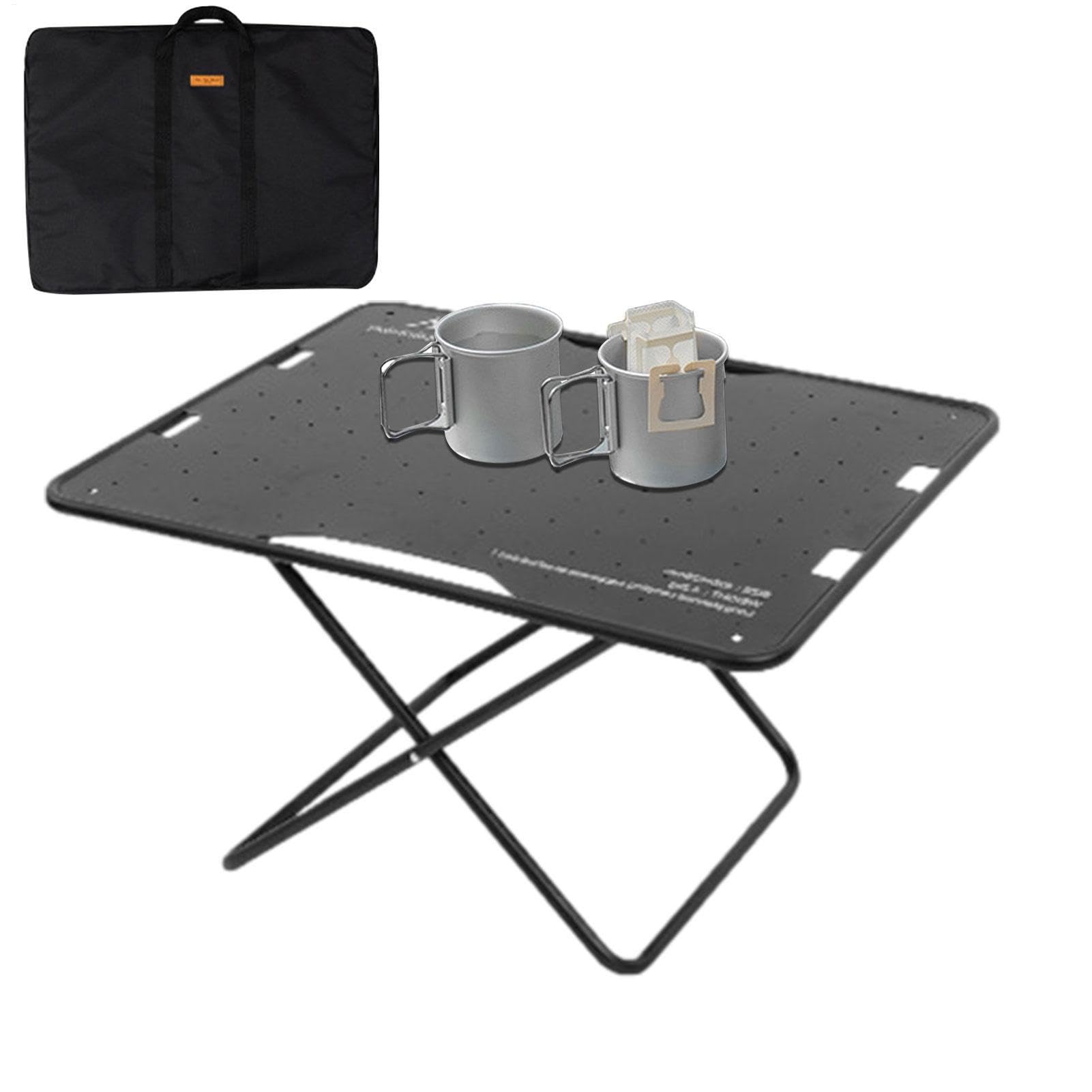 Table de camping compacte pour optimiser l'espace de votre van aménagé