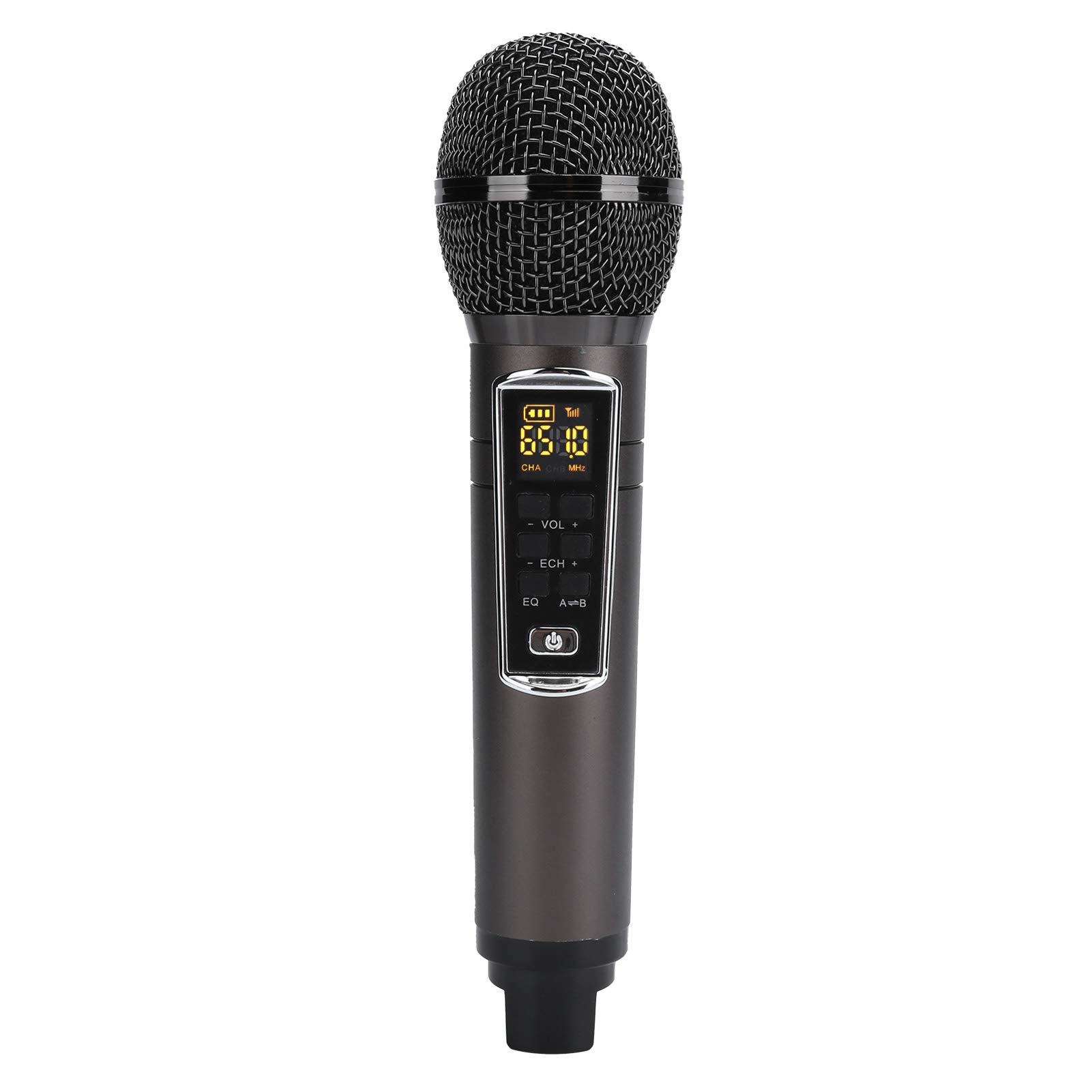 Karaoke Maschine, Bluetooth Karaoke Anlage, Tragbares PA Lautsprecher System mit 2 Drahtloses Mikrofon, Lautsprecher mit Handyhalter für Heimparty,Hochzeit,Kirche usw