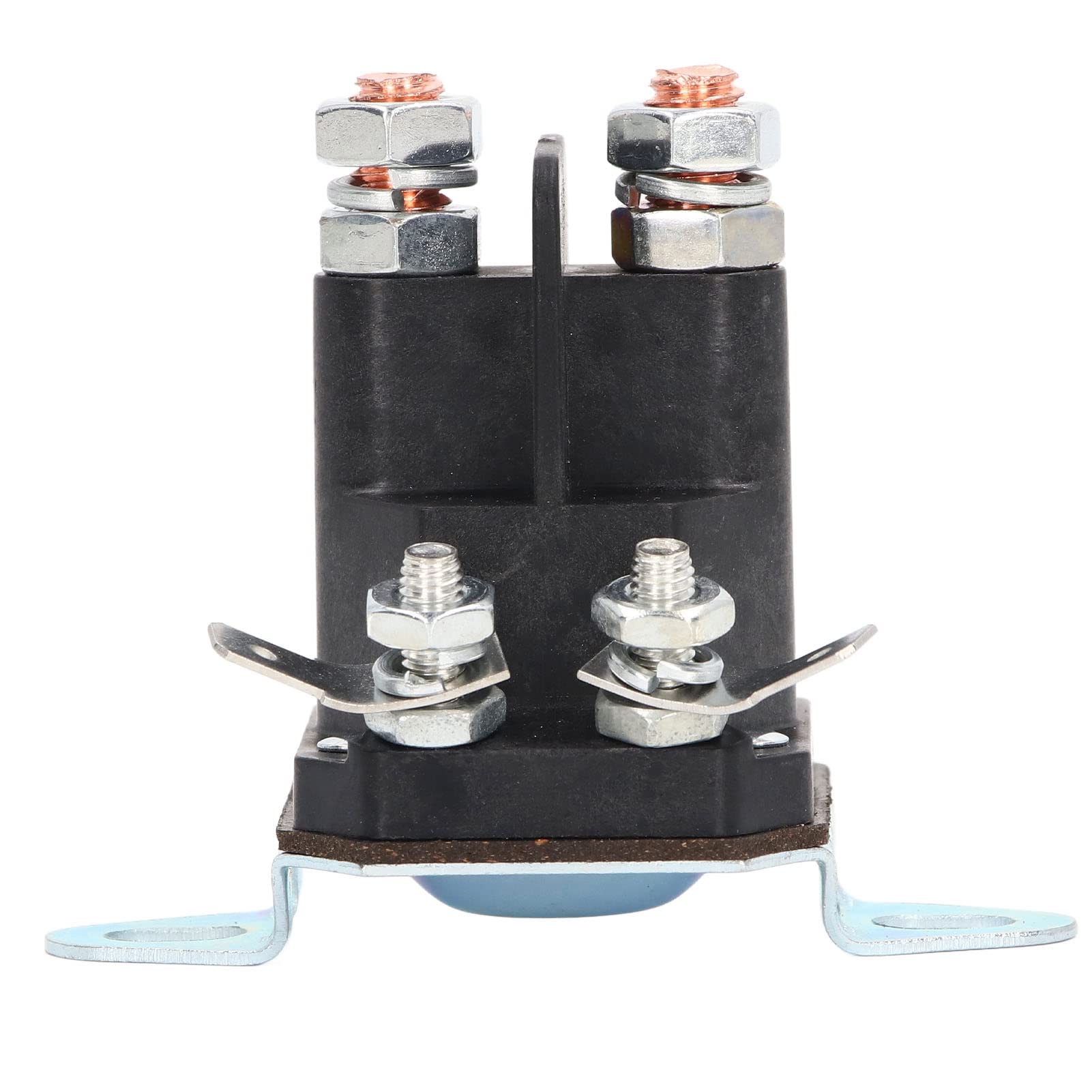 Starter Solenoid Relay, Mower Starter Solenoid with 2 Hole Bracket, Lawn Mower Solenoid for Lawn Mower